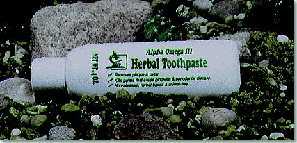 Alpha Omega III Herbal Toothpaste